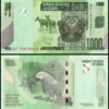 Congo Democratic Republic 1000 Francs, P-101d, UNC X 100 PCS Bundle Pack - Image 2